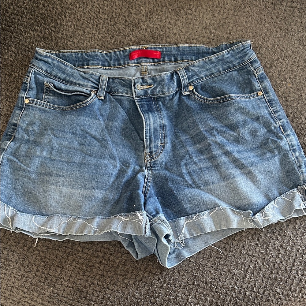 Jennifer Lopez Blue Jean Shorts